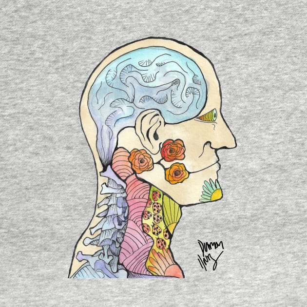 Anatomy of the Human Mind by DamonDruryArt